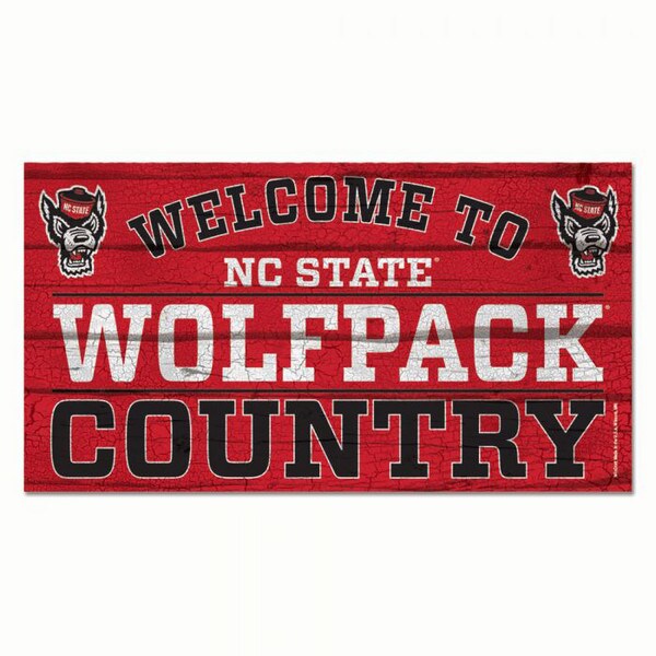 Wood Sign-Wolfpack Country